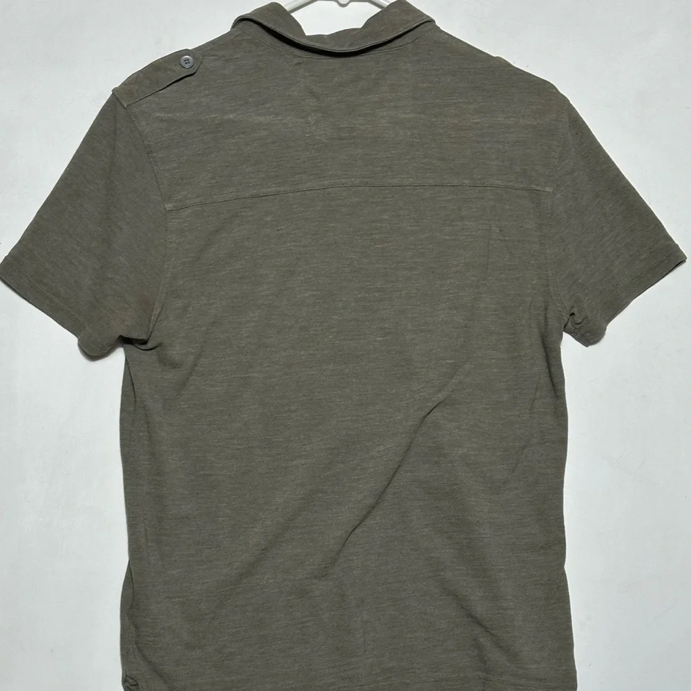 Banana Republic Dark Olive Polo Shirt